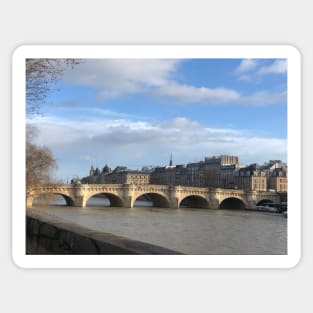 Pont Neuf Paris France Sticker